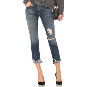 NEW Current/Elliott The Cropped Straight Denim